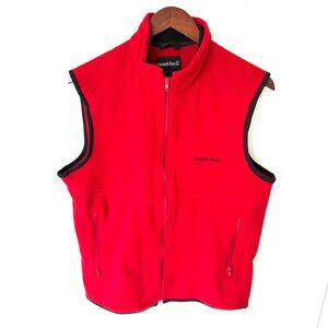 Montbell X Lands End Fleece Vest Size Medium